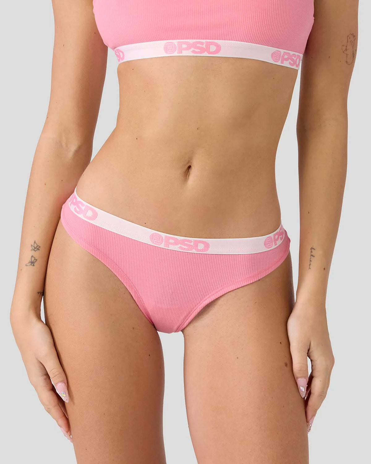Ribbed - Baby Pink