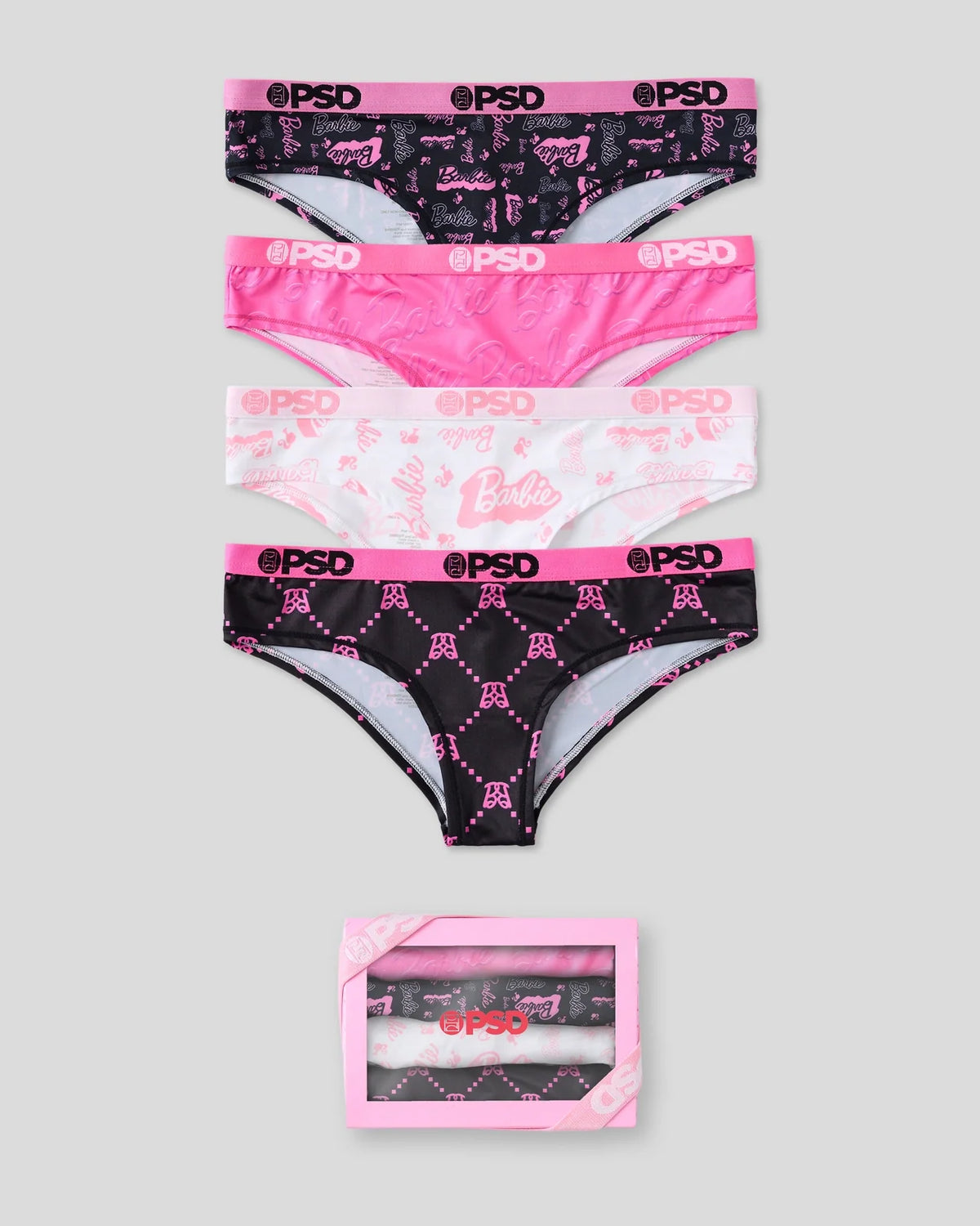 4 Pack - Barbie Logo