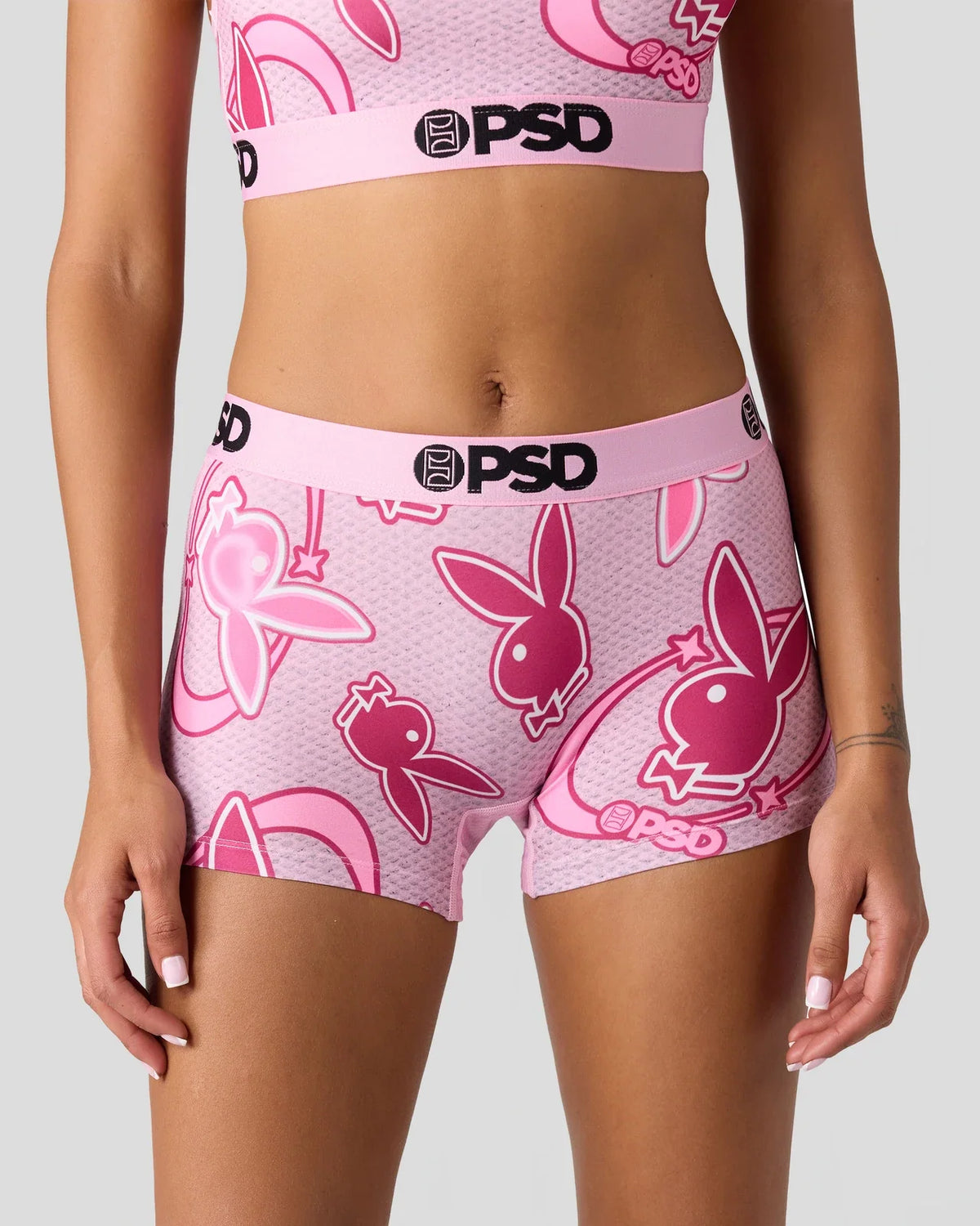3 Pack - Playboy Tumble Pink